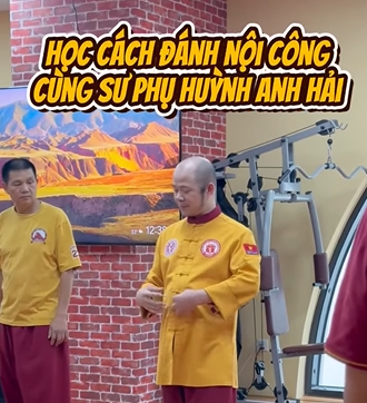 Hành trình lĩnh hội nội công cùng Sư Phụ Huỳnh Anh Hải – sức mạnh không chỉ ở cơ bắp, mà từ tâm và khí.