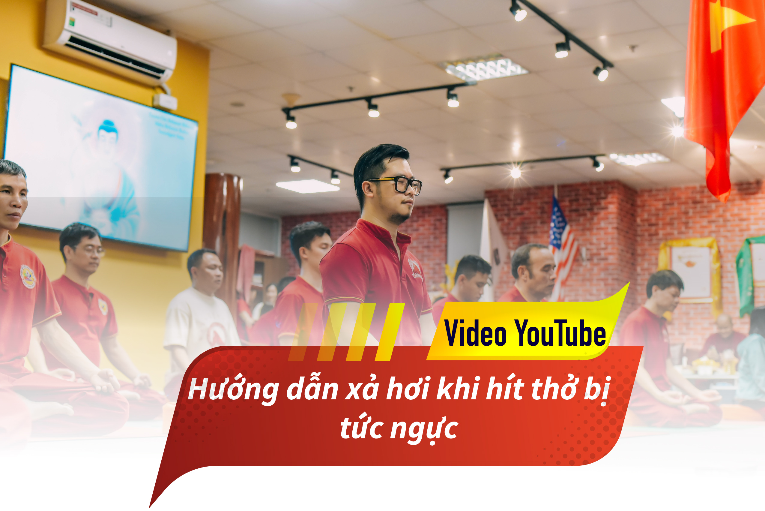 Hướng dẫn xả hơi khi hít thở bị tức ngực - Youtube Thầy Huỳnh Anh Hải