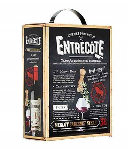 Rượu Vang Bịch Entrecote 3L