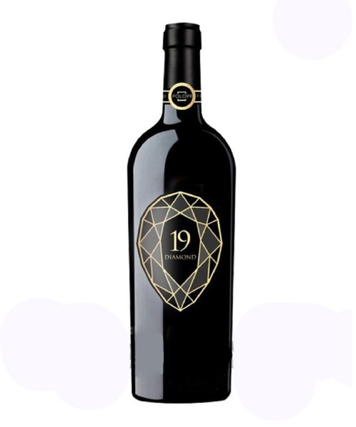 Rượu Vang Ý 19 DIAMOND Primitivo 19% giá tốt siêu rẻ
