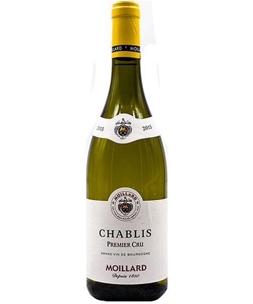 Rượu vang Pháp Moilard Chablis Premier Cru 2018