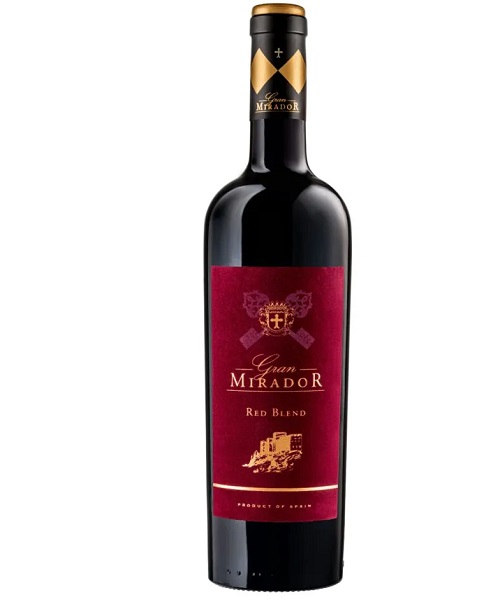 RƯỢU VANG TÂY BAN NHA GRAN MIRADOR RED BLEND 12% giá tốt vỏ nhung