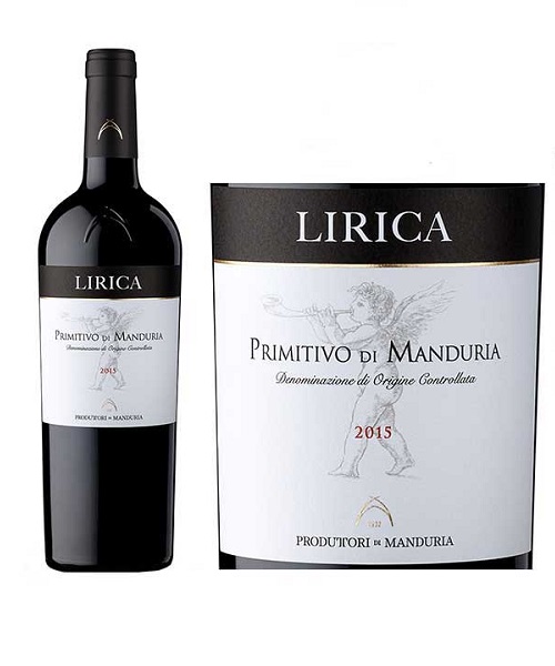 Rượu Vang Ý LIRICA PRIMITIVO DI MANDURIA giá rẻ nhất thị trường