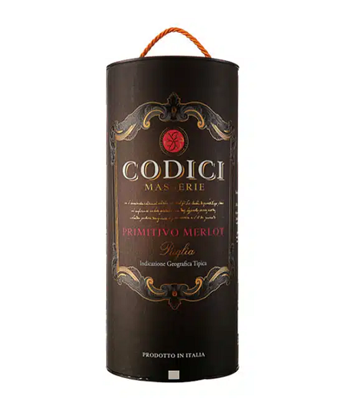 Rượu vang bịch Ý Codici Masserie 3L