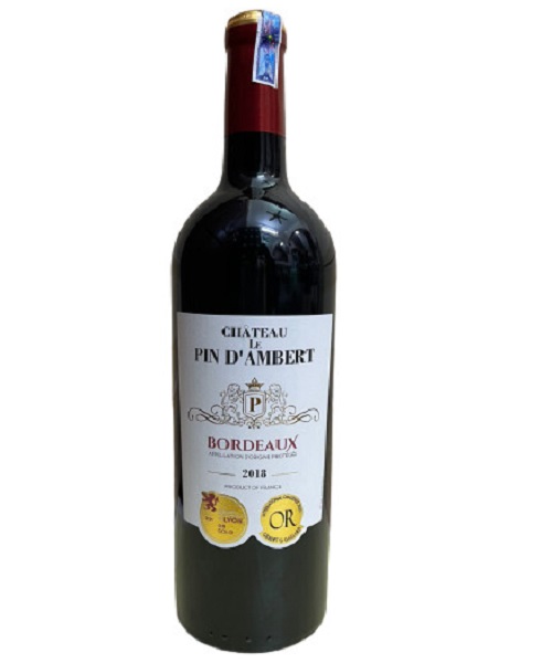 Vang Pháp 15 độ Chateau le pin d'ambert Bordeaux GIÁ CỰC RẺ