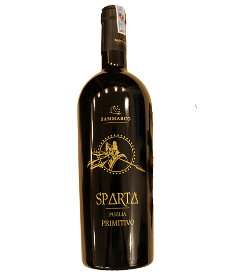 Vang mạnh 19 độ Sparta Primivito Puglia giá cực rẻ