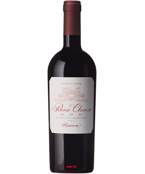 Rượu Vang Ý Piano Chiuso Riserva Primitivo Di Manduria