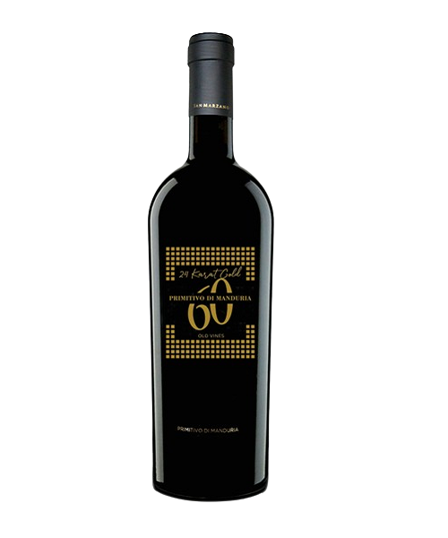 Rượu Vang Ý 60 Sessantanni Limited Edition Old Vines Primitivo di Manduria (24 Karat Gold)