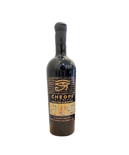 Rượu Vang Ý Cheope Limited Edition Primitivo di Manduria 18,5 độ - Phiên Bản Giới Hạn, Giá Cực Tốt