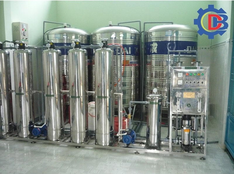 Dây chuyền lọc nước tinh khiết 1000lít/giờ