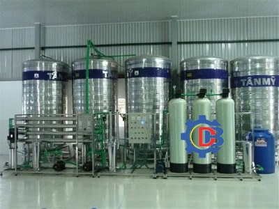 Dây chuyền lọc nước tinh khiết 2000 lít/giờ