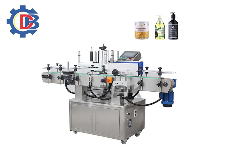 Máy dán nhãn giấy chai tròn tự động
