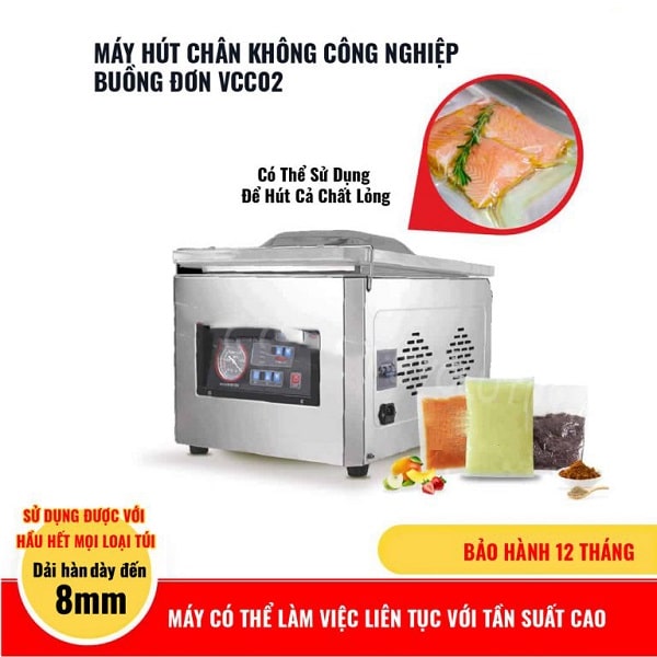 Máy hút chân không công nghiệp 2 buồng DZQ 400