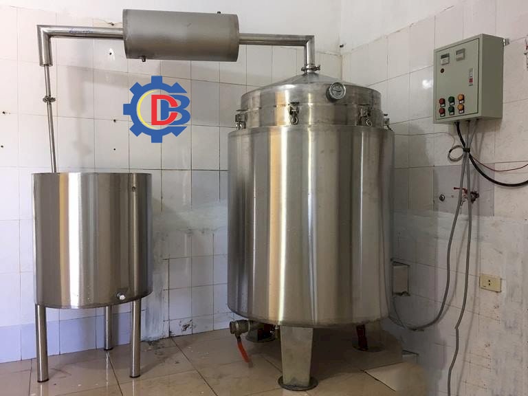 Nồi nấu chưng cất rượu 200 lít 
