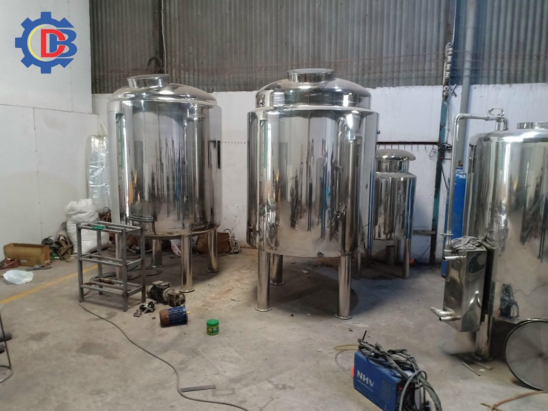 Thông số kỹ thuật của nồi nấu dược liệu