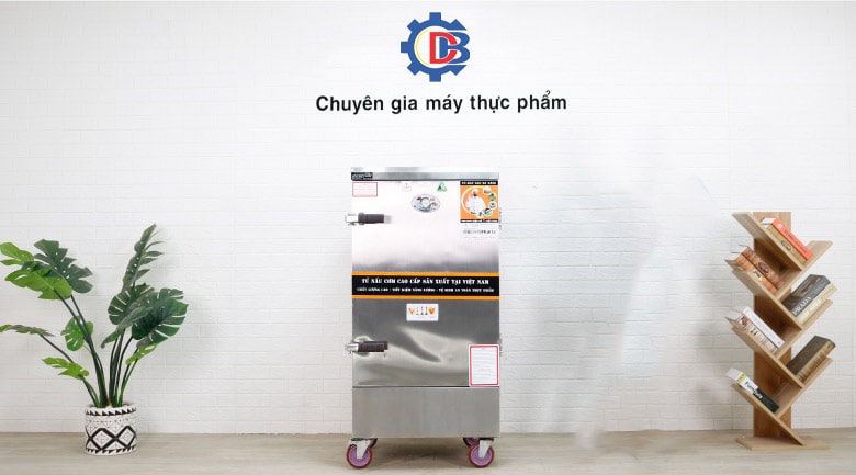 Tủ nấu cơm 10 khay công nghiệp