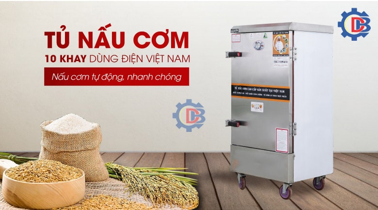 Ứng dụng của tủ nấu cơm 24 khay