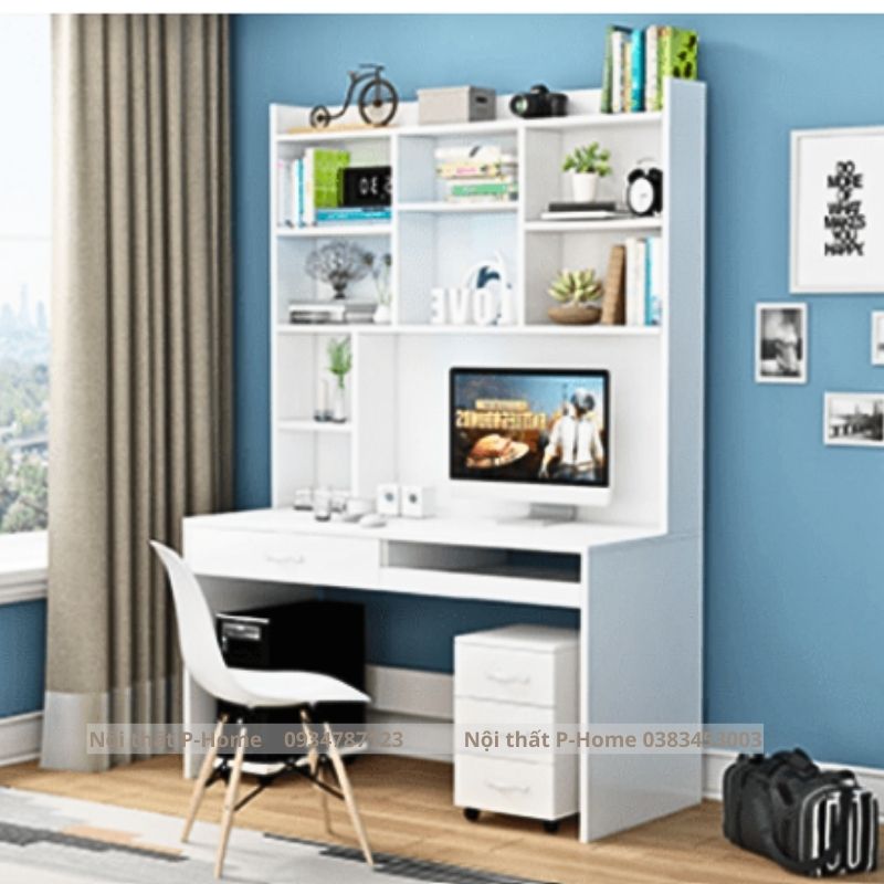 Bàn học gỗ công nghiệp MDF PHH-11