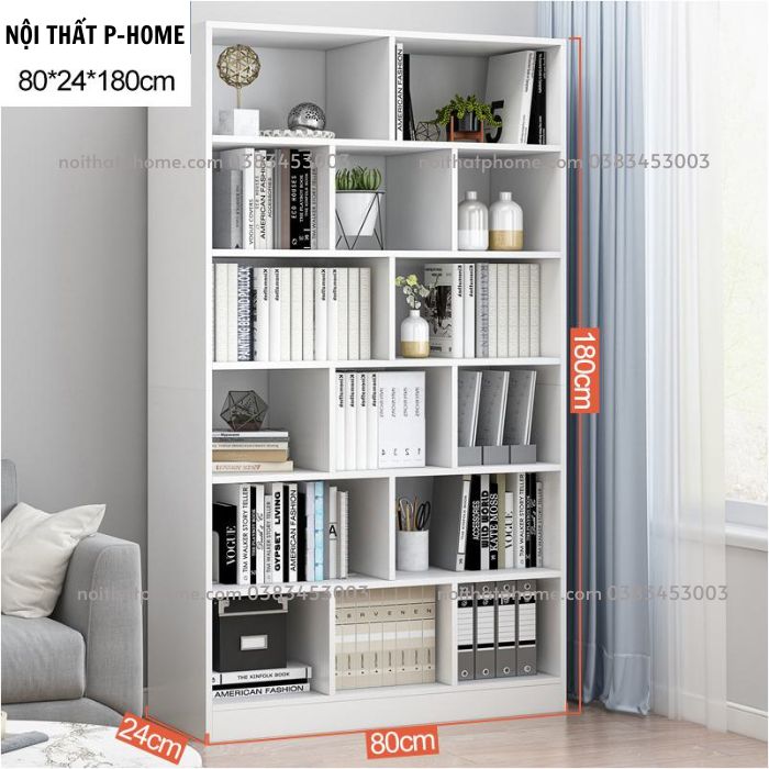Kệ sách đứng thông minh hiện đại PHK-05-D80