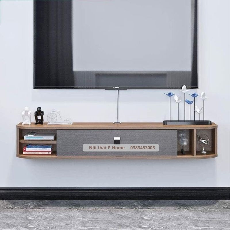 Kệ tivi treo tường trang trí PHKTV-14