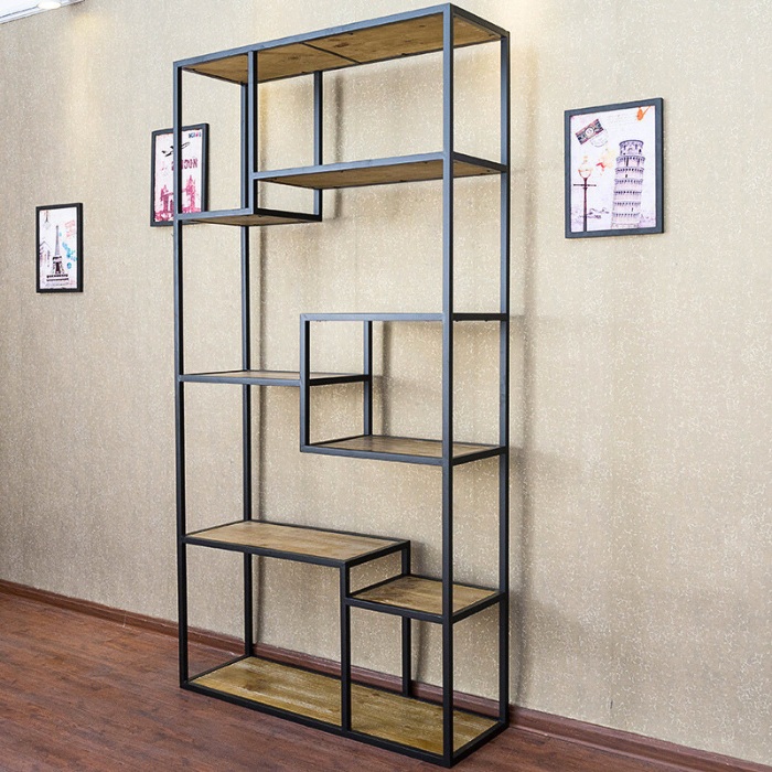 Kệ trang trí khung sắt PH668