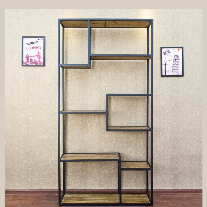 Kệ trang trí khung sắt PH668