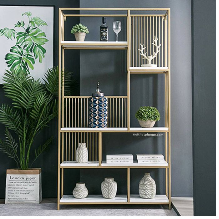 Kệ trưng bày khung sắt PH557