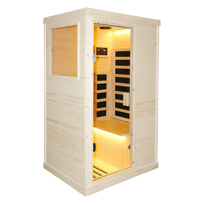 Phòng Xông Hơi Hồng Ngoại Gỗ Thông Nhật Hinoki 1m2 x 1m2