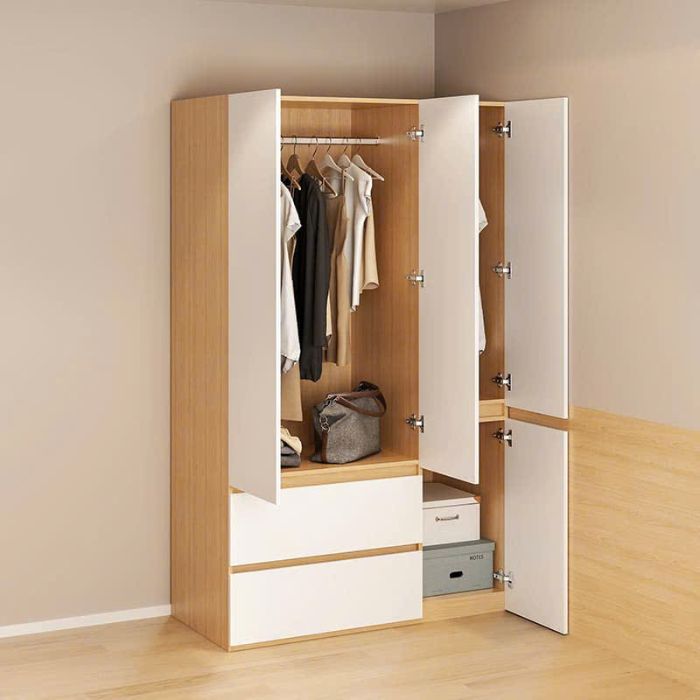 Tủ quần áo 3 cánh rộng rãi gỗ MDF cao cấp PHA-116TG