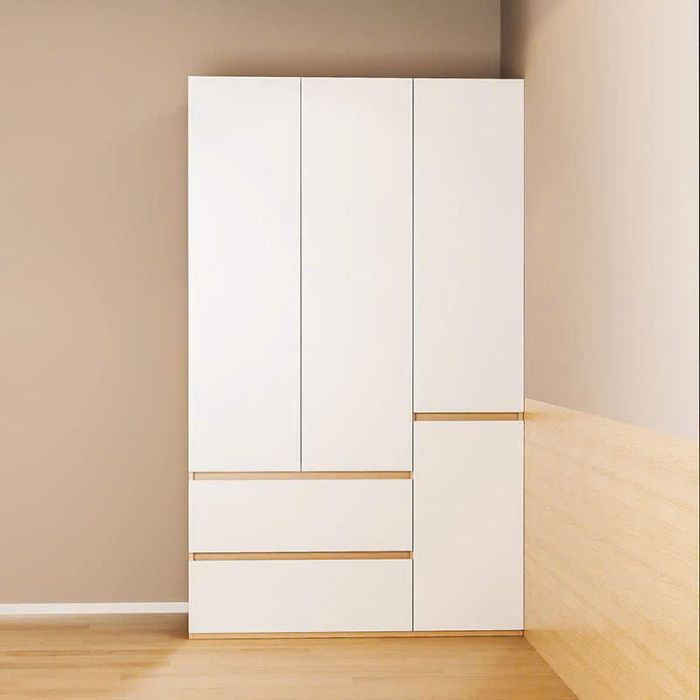 Tủ quần áo 3 cánh rộng rãi gỗ MDF cao cấp PHA-116TG