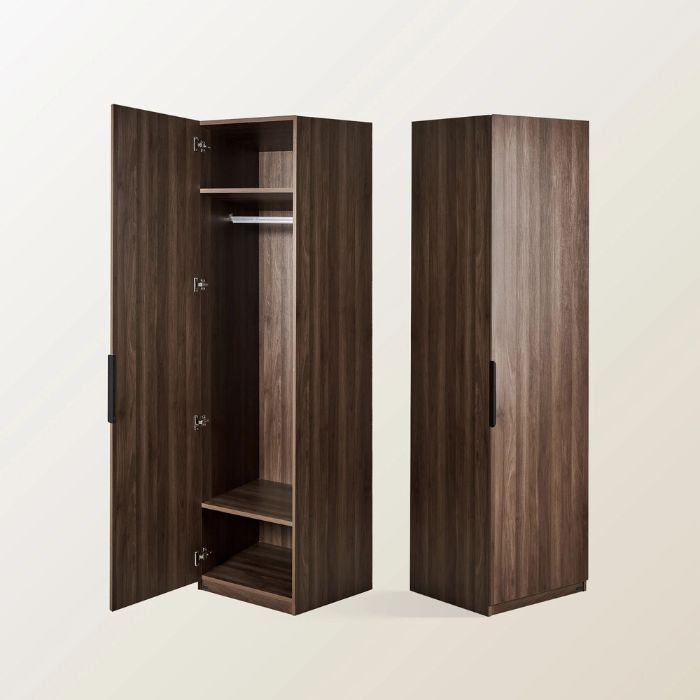 Tủ Quần  Áo MDF P-home 600x2000mm thanh treo (0.6mx1.2m) PHA-006C