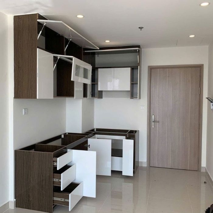 Tủ bếp Acrylic PH3856