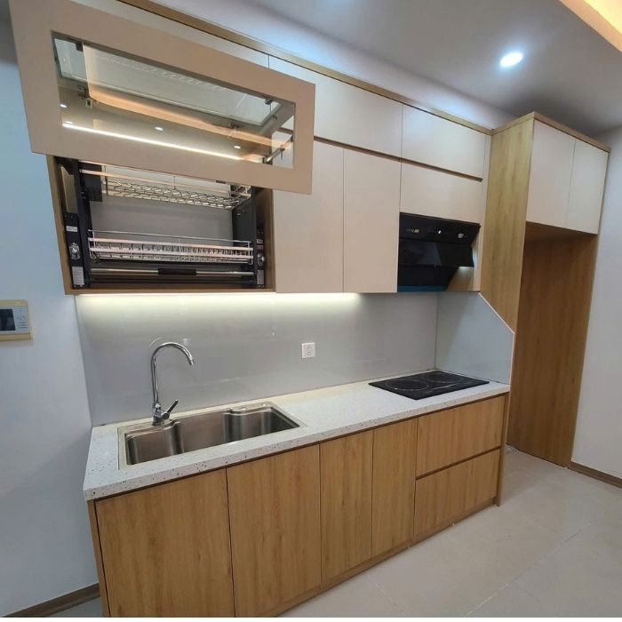 Tủ bếp Acrylic PH3856