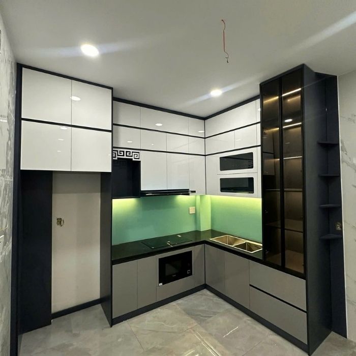 Tủ bếp Acrylic PH3856