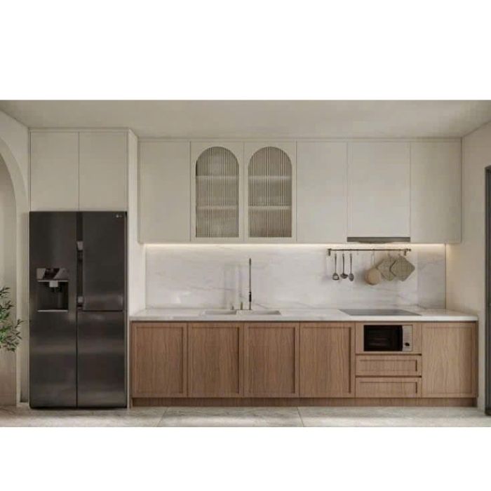 Tủ bếp Acrylic PH3858