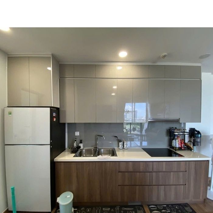 Tủ bếp Acrylic PH3863