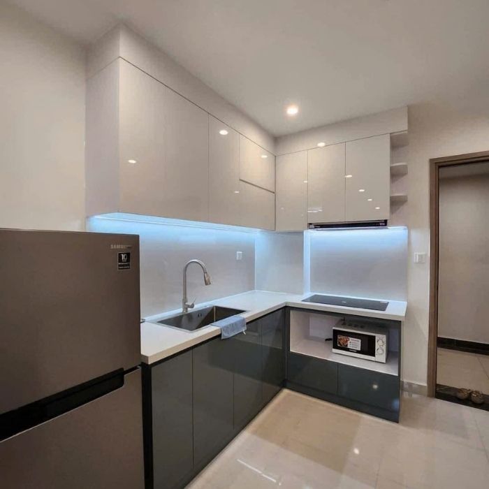 Tủ bếp Acrylic PH3864