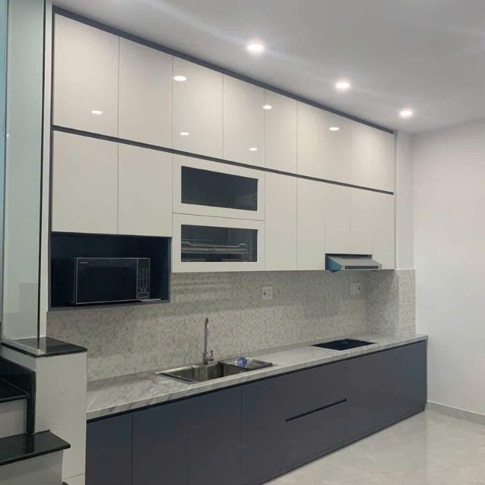 Tủ bếp Acrylic PH3864