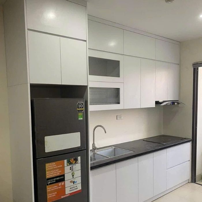 Tủ bếp Acrylic PH3863