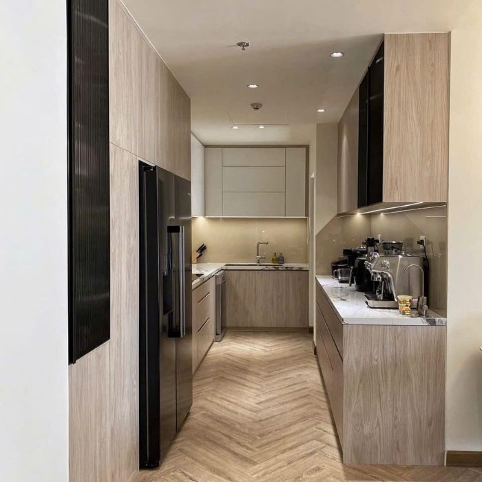 Tủ bếp Acrylic PH3861