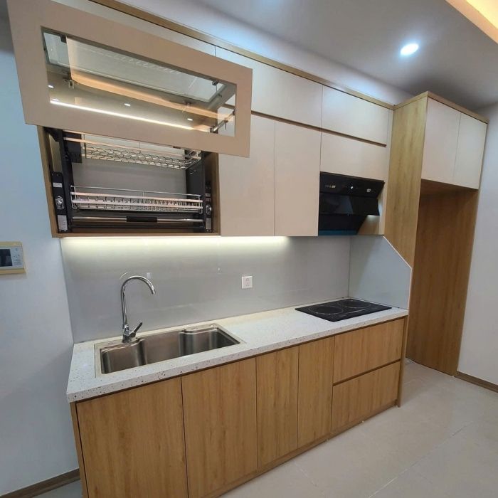 Tủ bếp Acrylic PH3861