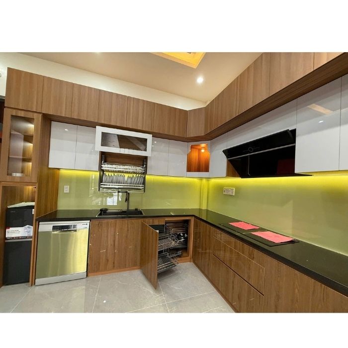 Tủ bếp Acrylic PH3861