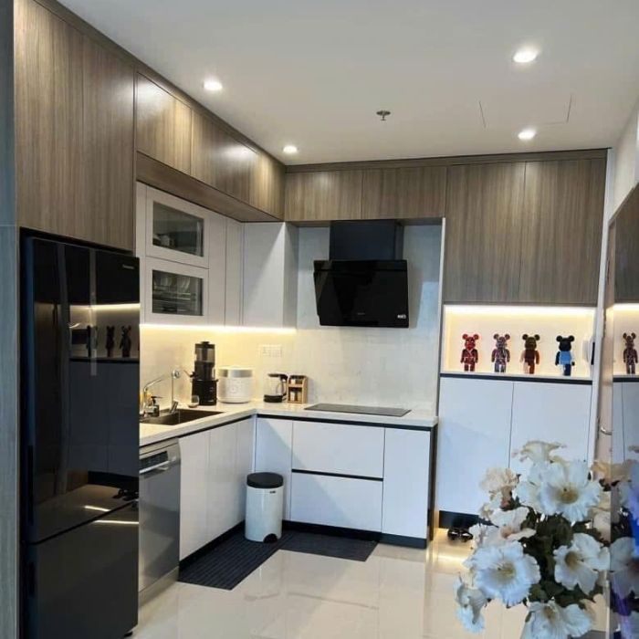 Tủ bếp MDF PH3865