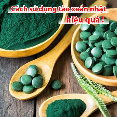 Hướng Dẫn Cách Sử Dụng Tảo Xoắn Spirulina Của Nhật Bản Chính Hãng
