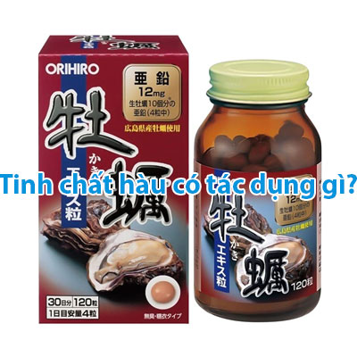 Uống Tinh Chất Hàu Có Tác Dụng Gì Cho Sức Khỏe Và Sinh Lý Nam Giới