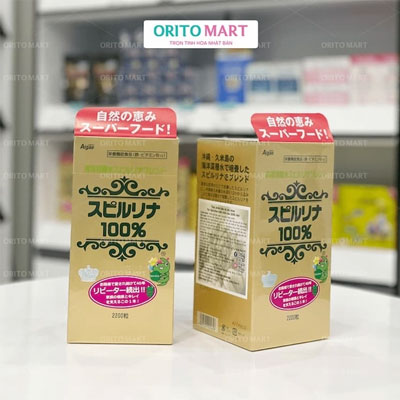 Mua tảo xoắn spirulina nhật bản chính hãng giá tốt tại Orito Mart