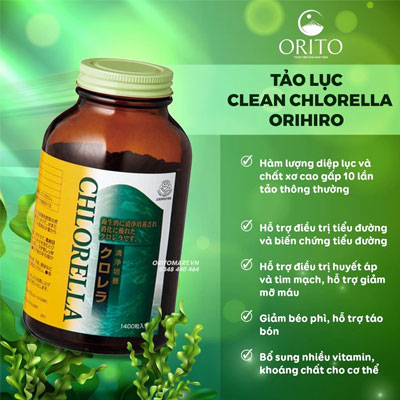 Những tác dụng mà tảo lục chlorella mang lại