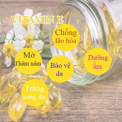 Tác dụng của vitamin e trong cơ thể