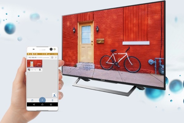 Cách kết nối điện thoại với tivi Sony cực đơn giản