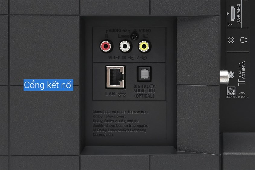 Các cổng kết nối trên tivi Sony bạn cần biết